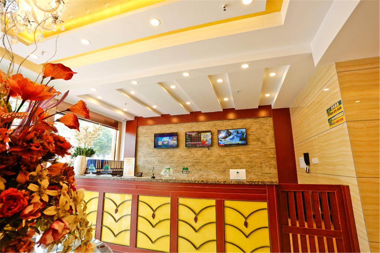Greentree Inn Zhejiang Taizhou Tiantai Bus Station Express Hotel Zewnętrze zdjęcie